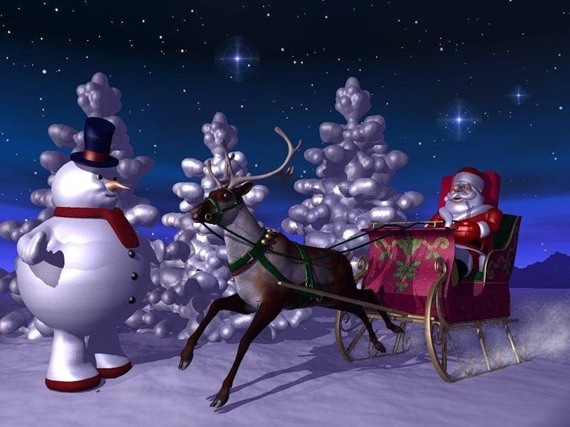image de noel en 3d